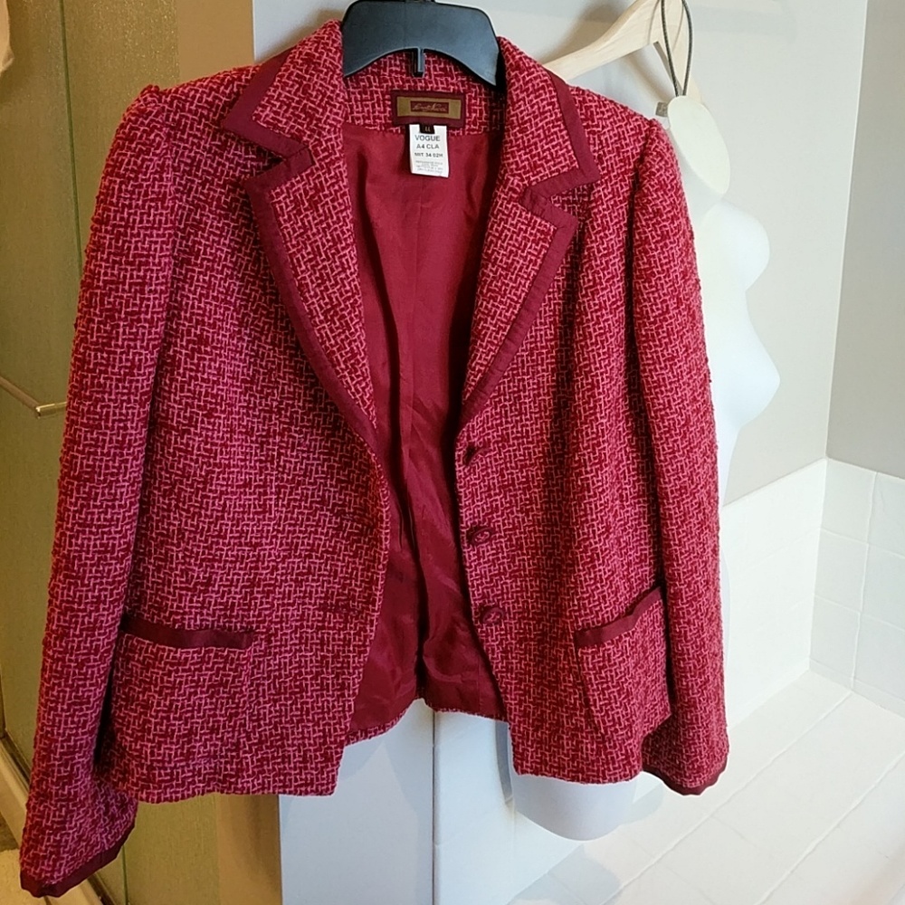 🎉HP 12/8🎉Vintage Renato Nucci Tweed Jacket S/M